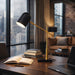 Lumora Table Lamp | Adjustable Black & Gold Desk Lighting