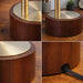 Luxeray Table Lamp | Brushed Gold Arch & Glass Globe