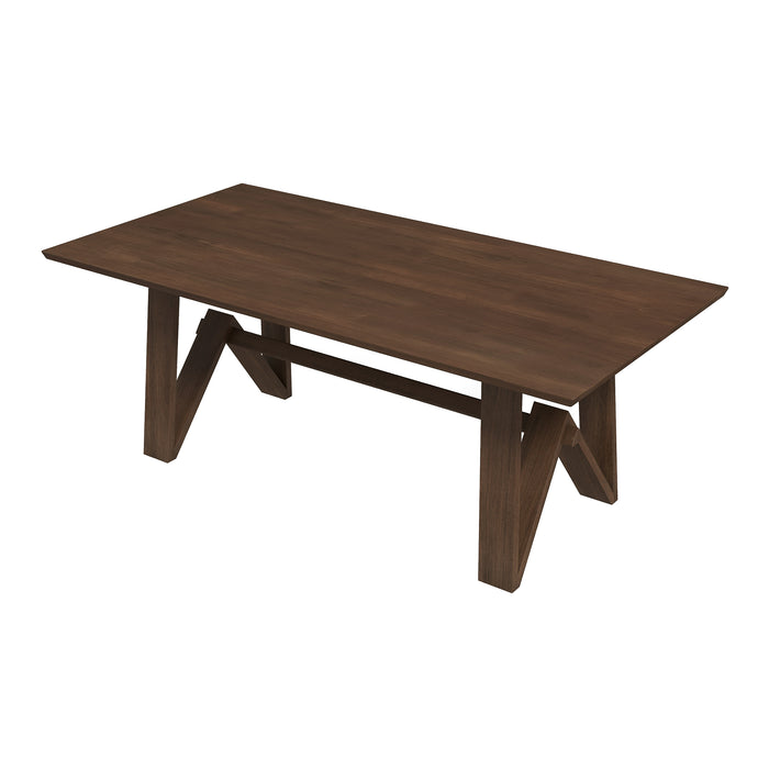Trimont Solid Wood Dining Table | Modern Large Dining Furniture | Ashcroft Imports Furniture