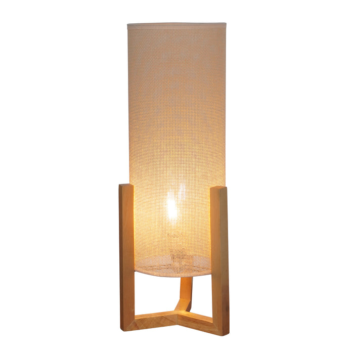 Rayna Table Lamp Oak and Natural