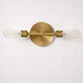 Reverie Double Lights Wall Sconce | Sleek & Symmetrical Modern Lighting
