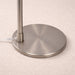 Serene Floor Lamp | Brushed Nickel & White Linen Shade
