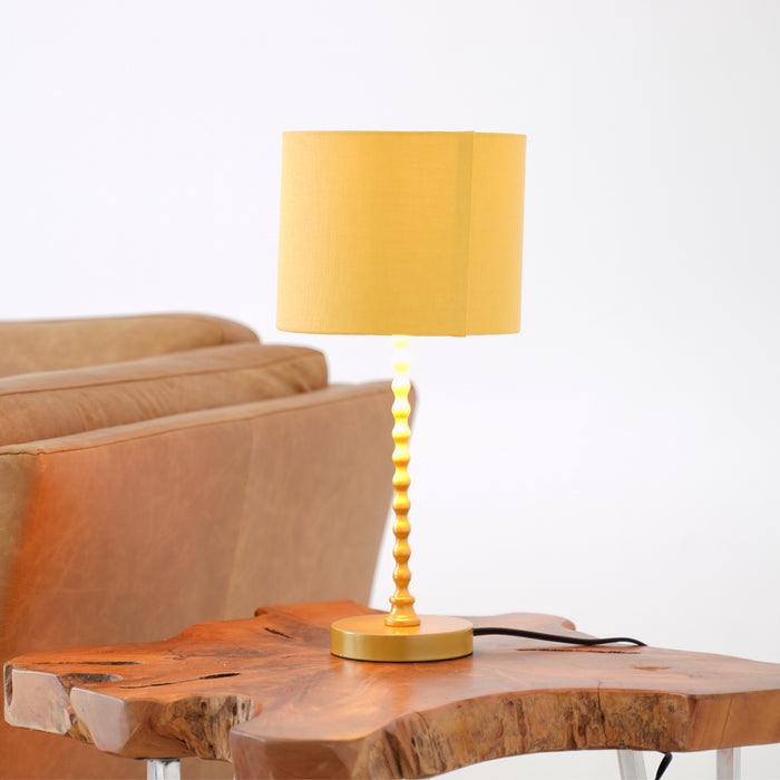 Sereno Table Lamp Ochre and Gold