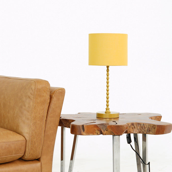 Sereno Table Lamp Ochre and Gold