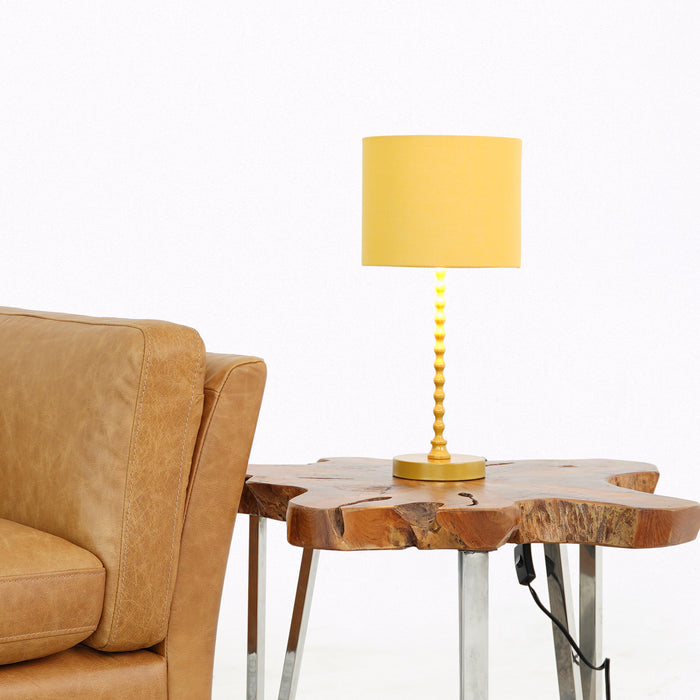 Sereno Table Lamp Ochre and Gold