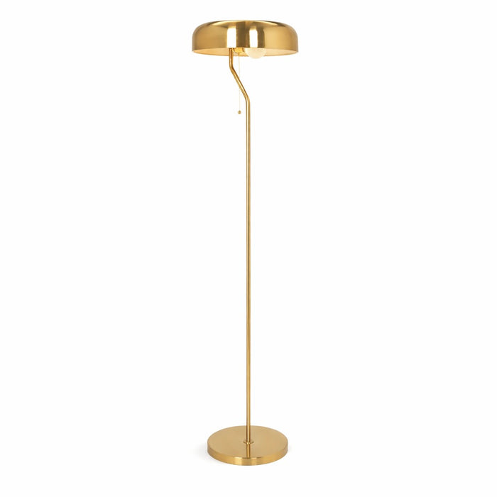 Spectra Floor Lamp | Gold Outer and White Inner | Ashcroft Imports Furniture