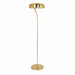 Spectra Floor Lamp | Gold Outer and White Inner | Ashcroft Imports Furniture