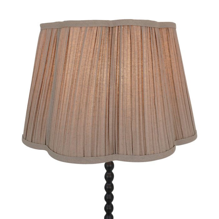 Stello Floor Lamp Natural and Black