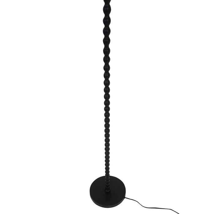 Stello Floor Lamp Natural and Black