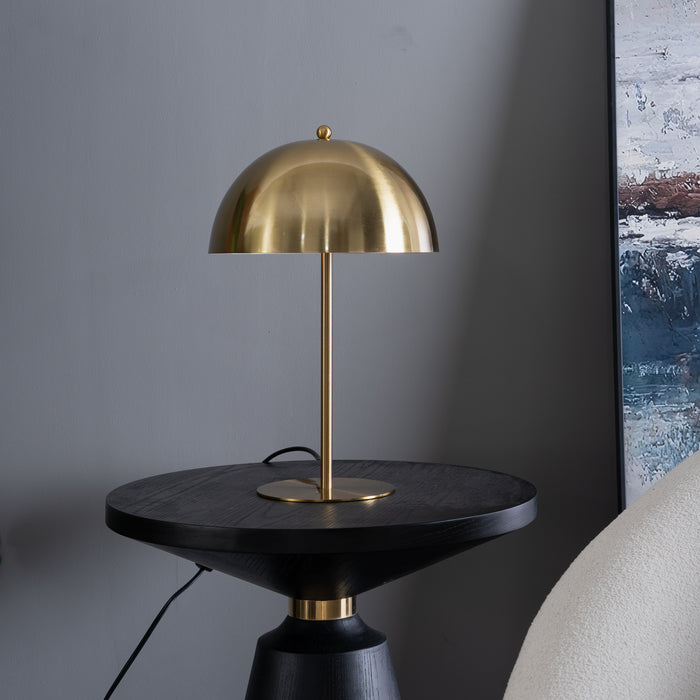 Tundra Table Lamp - Gold outer - White inner