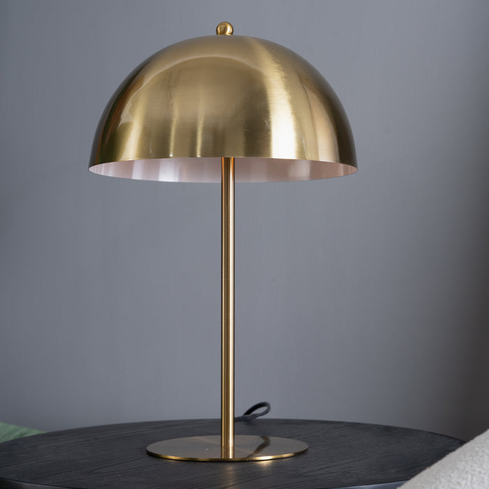 Tundra Table Lamp - Gold outer - White inner