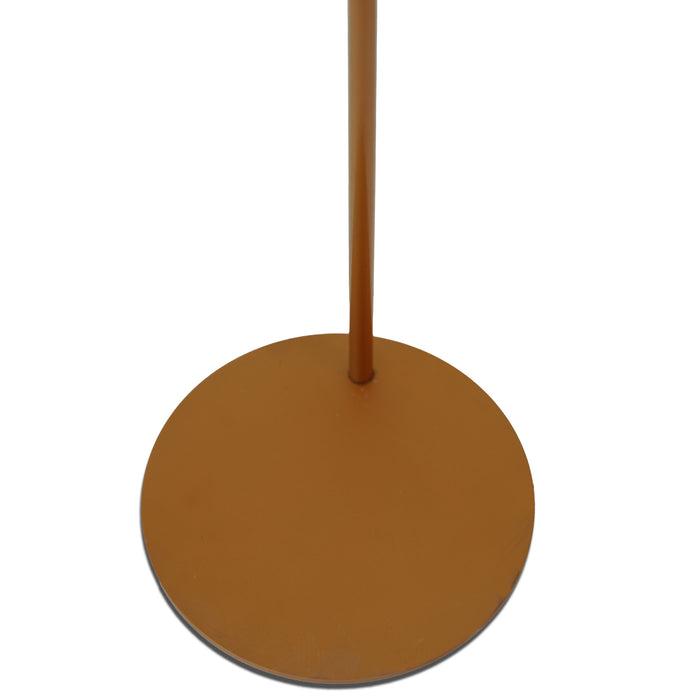 Vela Floor Lamp Bronze and Clear