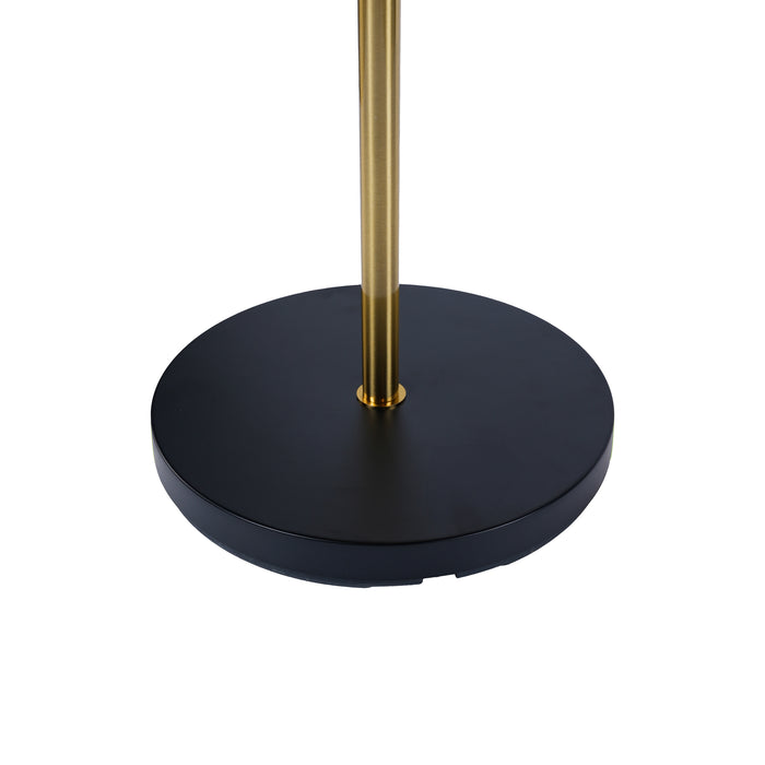 Vesper Floor lamp with Black outer and White inner