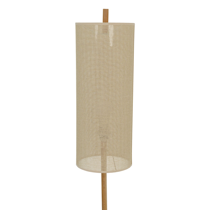 Vialux Floor Lamp - Oak and Natural