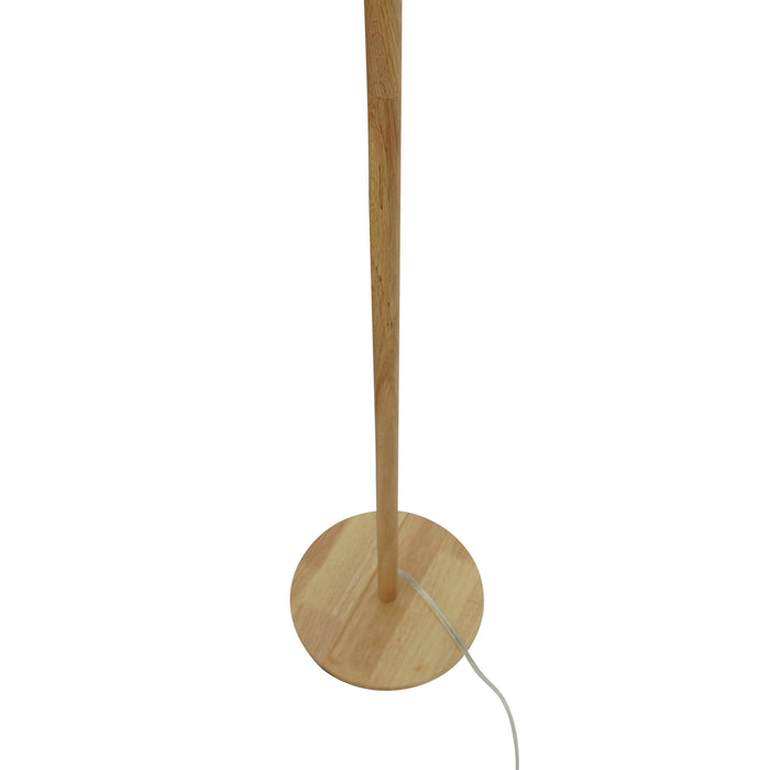 Vialux Floor Lamp - Oak and Natural