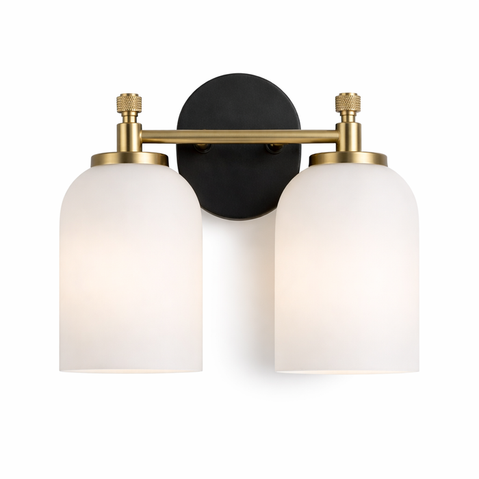 Vortex Two Lights Vanity in Traditional Style for Over Bathroom Mirror Wall Sconce