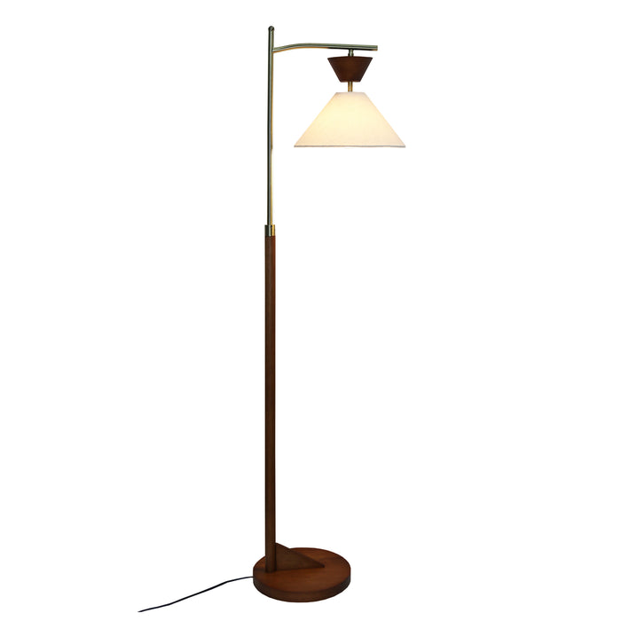 Zensa Brown Floor Lamp