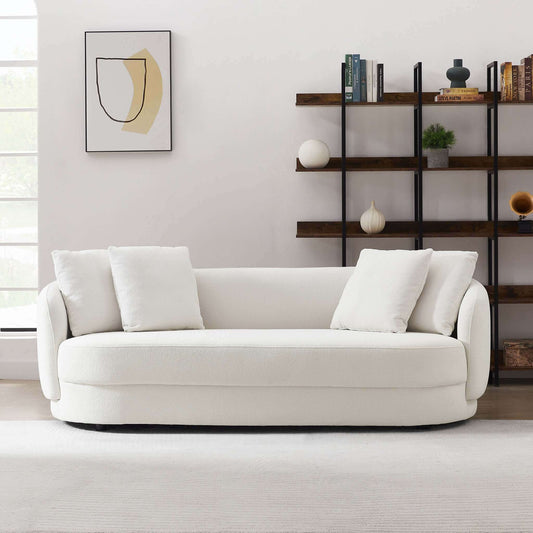 Dylan Sofa - Beige Boucle | Ashcroft Furniture | Houston TX | The Best Drop shipping Supplier in the USA