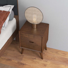 Alexandra Night Stand - Walnut | Ashcroft Furniture | Houston TX | The Best Drop shipping Supplier in the USA