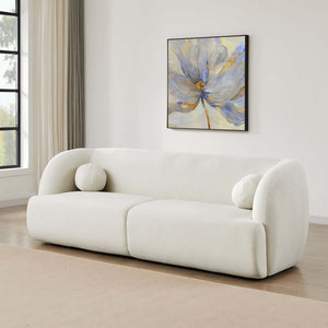 Anna Sofa - Beige Boucle Couch | Ashcroft Furniture | Houston TX | The Best Drop shipping Supplier in the USA